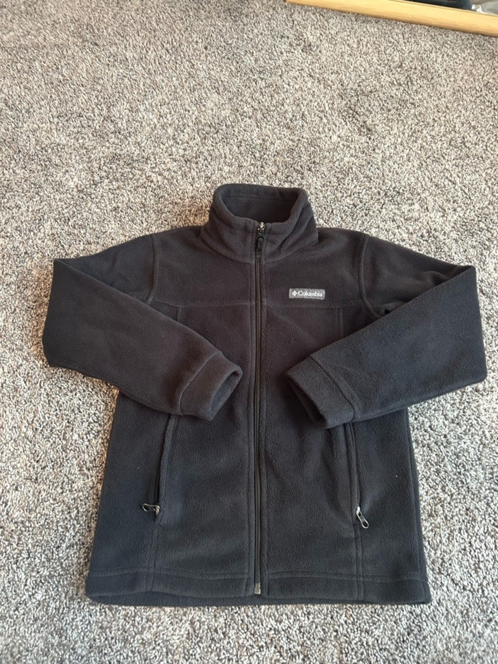 Columbia Black Fleece Jacket - Kids